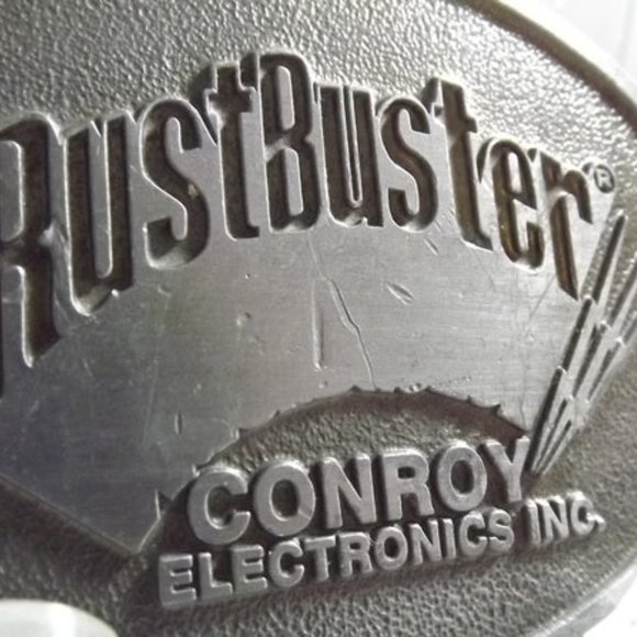 Vintage RustBuster Conroy Electronics Belt Buckle - Picture 2 of 5
